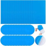 40 pices rustine piscine kit de rparation patchs de rparation auto - adhsifs pvc patch liner piscine ...