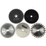 Memkey - 5pcs / set 85mm diam�tre 10 mm rotatif diam�tre int�rieur, petite lame de scie circulaire en ...