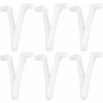 Memkey - 6pcs piscine d'approvisionnement papillon v clip pour piscine spa brosse feuille rteau feuille ...