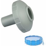 Adaptateur pour tuyau de piscine, adaptateur tuyau de rechange buse de refoulement piscine hors sol, ...