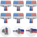 Memkey - bornes de connexion, spl - 82 6 pcs connecteurs �lectriques, levier - �crou fil connecteurs, ...