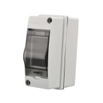 Memkey - coffret electrique etanche exterieur ip65, 2 modules, abs de surface en plastique, boite de ...