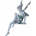 Figurines de jardin elfes assis 22cm statue d'ange figurines jardin statue de f�e d�coration de jardin ...