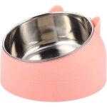 Memkey - gamelle en acier inoxydable pour chat - gamelle  eau pour chat - multifonction - pour nourriture ...