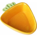 Gamelle en cramique pour animal domestique - carotte - gamelle en cramique pour hamster, cochon d'inde, ...
