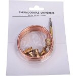 Kit thermocouple universel � gaz avec 5 raccords 120 cm