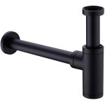 Memkey - laiton siphon de lavabo, universel syphon avec 200mm tube d'extension, 1 1 / 4 x 32mm r�glable ...