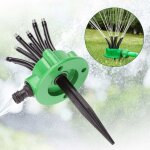 Memkey - lawn sprinkler, buse d'arrosage r�glable, arroseur de pelouse automatique rotatif 360�, pelouse ...