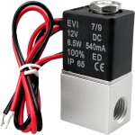 Mini electrovanne eau economiseurs d'eau , vanne magntique 12 v dc 1 / 4' 2 normalement ferme valve ...