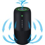 Memkey - purificateur d'air avec v�ritable filtre hepa avec lumi�re uv - c, mini purificateur d'air elimine ...