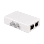 Memkey - rj45 commutateur s�lecteur de splitter, 2 ports r�seau commutateur s�lecteur de splitter hub) ...