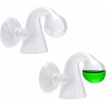 Test de co2 pour aquarium, 2pcs moniteur de co2 pour aquarium, drop checker co2 en verre transparent ...