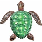 Memkey - tortue en fer mtal, dcoration murale extrieure, dcoration de maison, suspendue art sculpture ...