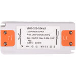 Memkey - transformateur d'alimentation led - 20w, 12v dc, 1. 67a - tension constante pour les bandes ...
