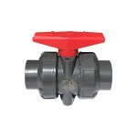 Vanne double union  coller diam 40 mm vanne boisseau pvc robinet boisseau sphrique robinet a bille ...