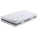 Matelas memorydeluxe 120x200 - hauteur 21 cm - soutien tres ferme - confort optimal - usage quotidien ...