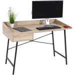 Mendler - bureau hwc - j97, bureau informatique, tiroir structure 3d 98x114x60cm mvg - certifié aspect ... Mendler - bureau hwc - j97, bureau informatique, tiroir structure 3d 98x114x60cm mvg - certifié aspect ...