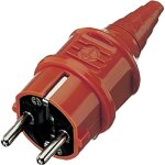 Fiche électrique mâle avec terre mennekes 10837 plastique 230 v orange ip44 x062391 Fiche électrique mâle avec terre mennekes 10837 plastique 230 v orange ip44 x062391