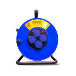 Mercier - enrouleur 4 prises - 25m - 250v - 3 g 2, 5 mm2 - h07rnf - 900