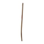 Manche en bois col rond avec agrafe 130cm fourches  fumier / cailloux mermier 100071