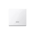 Interrupteur avec tmoin lumineux merten 436019 system m, 1 - m, m - smart, m - plan, m - creativ blanc ...