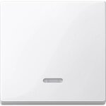 Interrupteur avec tmoin lumineux merten 436019 system m, 1 - m, m - smart, m - plan, m - creativ blanc ...