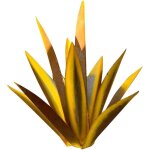 M�tal agave planteses statue de jardin, diy rustique tequila sculpture yard art d�coration statue ext�rieur ...