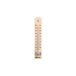 298005 thermom�tre en bois pour l'int�rieur 18 cm - metaltex
