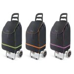 Metaltex - chariot de courses lily 45 - 53l diffrentes versions