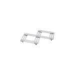 Dessous de plat extensible metaltelx en acier inoxydable 256200000