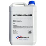 Antimousse facade - 5 l - incolore metaltop