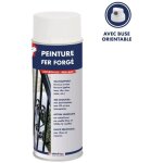Metaltop - peinture fer forge - 0. 4 l - bombe 400 ml - 9011 - noir graphite