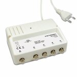 Metronic - amplificateur rpartiteur blind rglage de gain / 4 sorties fiche f