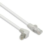 C�ble ethernet rj45 cat 5e m�le / m�le coud� - utp 0, 5 m