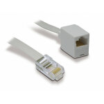 Metronic - câble ethernet rj45 mâle / fem. plat - rallonge 1, 8 m Metronic - câble ethernet rj45 mâle / fem. plat - rallonge 1, 8 m