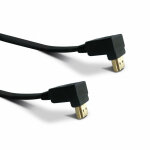 Câble hdmi high speed mâle / mâle plat coudé 1, 5 m Câble hdmi high speed mâle / mâle plat coudé 1, 5 m