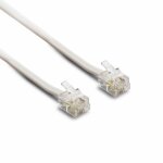 C�ble t�l�phonique rj11 pour modem, contacts dor�s 10 m