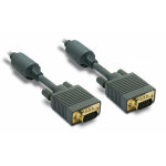 Cble vga sub - d 15 mle / mle avec ferrites 3 m