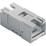 Embase rj45 femelle metz connect 1401200810mi rj45 femelle, droit p�le: 8p8c gris 1 pc(s)