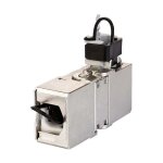 Metz connect rj45 r�seau informatique adaptateur cat 7a [1x rj45 femelle - 1x rj45 femelle] argent s669842 ...