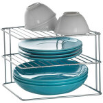 Meuble d'angle 3 hauteurs 'palio' 25x25x19cm metaltex Meuble d'angle 3 hauteurs 'palio' 25x25x19cm metaltex