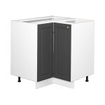 Meuble d'angle fame - line, anthracite - or, 80. 5 cm sans plan de travail vicco Meuble d'angle fame - line, anthracite - or, 80. 5 cm sans plan de travail vicco