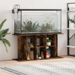 Le poisson qui jardine - meuble aquariums support chne fonc 120 x 40 cm. 1 tagre support solide et ...