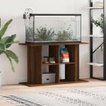 Le poisson qui jardine - meuble aquariums support marron 100 x 40 cm. 1 tagre support solide et stable ...