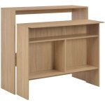 Meuble de bar bois clair keo 130