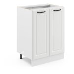 Vicco - meuble bas de cuisine r - line, blanc campagne, 60 cm sans plan de travail