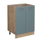 Meuble bas de cuisine r - line, bleu - gris, 60 cm sans plan de travail vicco Meuble bas de cuisine r - line, bleu - gris, 60 cm sans plan de travail vicco