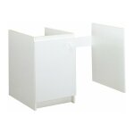 Moderna - meuble bas cuisinette pour lave vaisselle longueur 120 cm