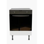 Meuble bas four - 60 cm - blanc Meuble bas four - 60 cm - blanc