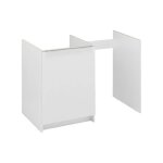 Moderna - meuble bas kitchenette classik 100cm 1 porte avec niche pour r�frig�rateur abce100d05